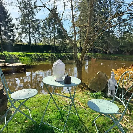 بيت ضيافة Au Bord De L'etang Saint-Aubin (Nord)